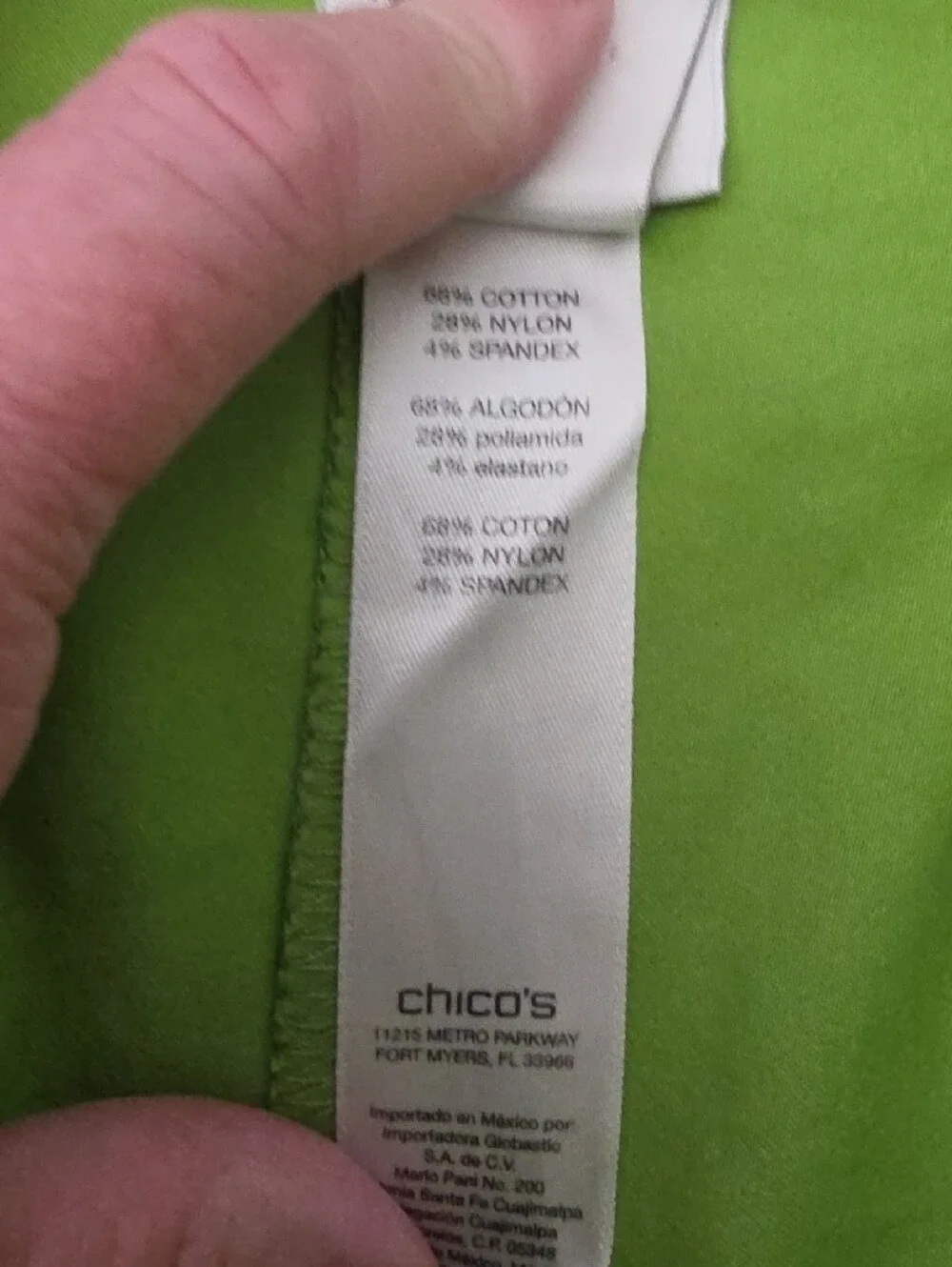 Chicos cropped cargo